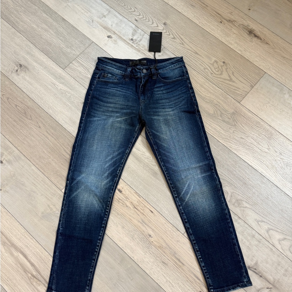 KanCan Men's Skinny Jeans - Dark Blue